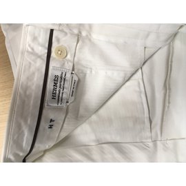 Hermès-Pantalones cortos-Crudo