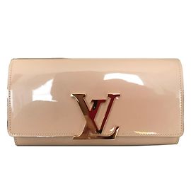 Louis Vuitton Billetera de Louise Beige