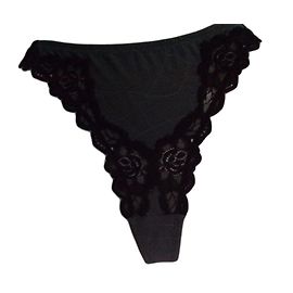 Autre Marque Charlott' lingerie string Noir