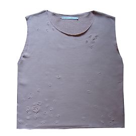 Autre Marque T-shirt in cotone rosa girocollo Rosa