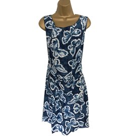 Gerard Darel Vestito Blu Crudo