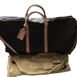 Louis Vuitton-keepall 60-Bege
