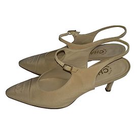 Chanel Heels Beige