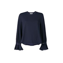 See by Chloé Top Blu navy