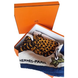 Hermès-Toalla de baño-Multicolor