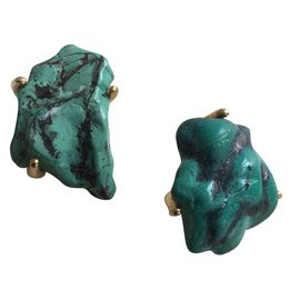 Yves Saint Laurent-Aretes-Verde