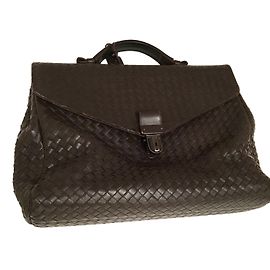 Bottega Veneta Malas Pastas Castanho escuro