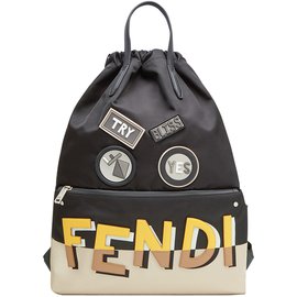Fendi-Fendi backpack new-Black