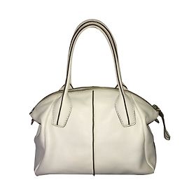 Tod's D. Bag Eggshell Leather Eggshell