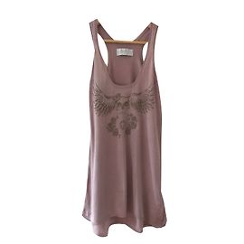 Canotta in seta rosa Zadig & Voltaire Rosa