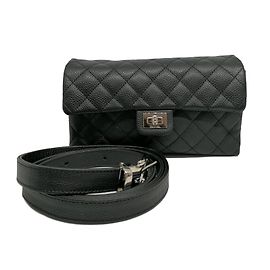 Chanel Riementasche Schwarz