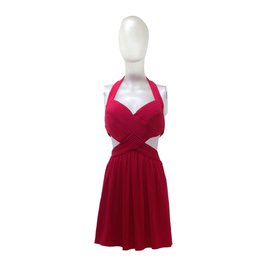 Bcbg Max Azria-Dress-Red