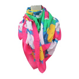 Moschino-Paréo Foulard-Multicolore