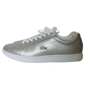 Lacoste tênis Prata Branco