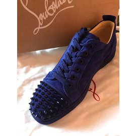 louboutin homme daim