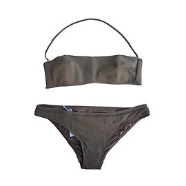 La Perla Zweiteiliger Badeanzug Beige Polyamid Größe 46 Beige