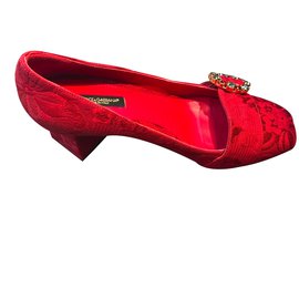 Dolce & Gabbana-Heels-Red