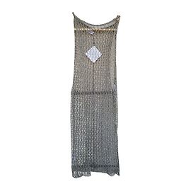 La Perla Strandkleid Gold Viscose Größe 42 Golden