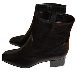 Carel Ottone ankle boots black leather Black