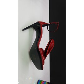 Saint Laurent-sandals-Red