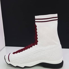 Fendi-boots-White