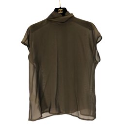 Emporio Armani-Camisa-Caqui