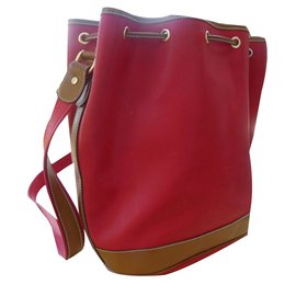 Lancel-Bag-Red