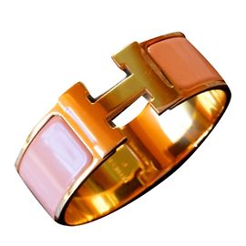 Hermès Pulsera Rosa