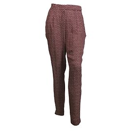 Windsor Pantalons Blanc Bordeaux