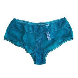 Braguitas de encaje de seda La Perla verde Verde