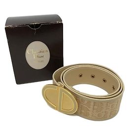 Christian Dior Gürtel Beige