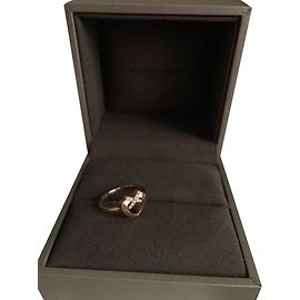 Anello Chaumet Liens in oro e diamanti a cuore D'oro
