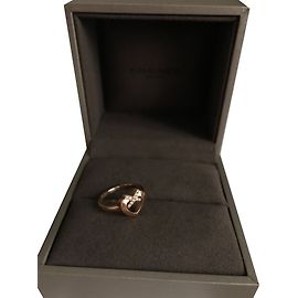 Anello Chaumet Liens in oro e diamanti a cuore D'oro