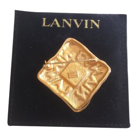 Lanvin Broches Doré