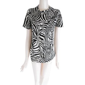 Junya Watanabe-Superiore-Stampa zebra