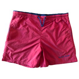Yves Saint Laurent-Men's Shorts-Dark red,Navy blue