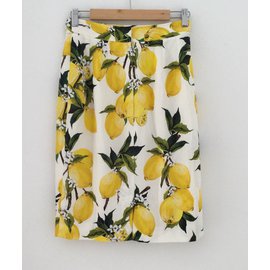 Dolce & Gabbana-Skirts-Yellow