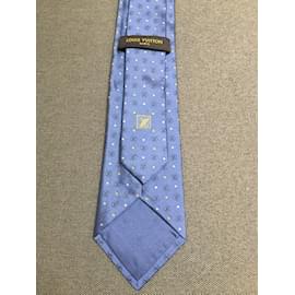 Louis Vuitton-Monogramm-Krawatte-Blau