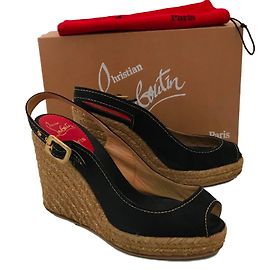 Christian Louboutin espadrillas Nero