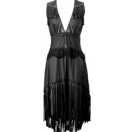 High Kleid Schwarz