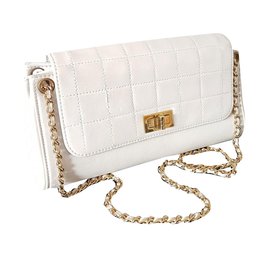 Chanel-Bolsos de mano-Blanco