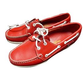 Sebago Mocassins Rouge