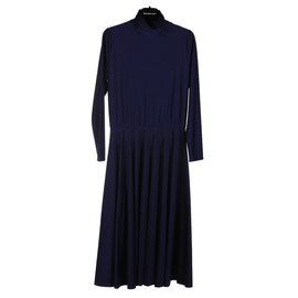 Balenciaga-Dresses-Blue