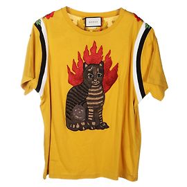 Gucci Camiseta Amarillo