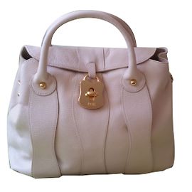 Autre Marque Bolsa tote de couro RI2K London Bege Bege
