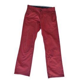 Hermès Pantaloni Rosso
