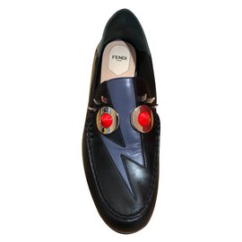 Fendi-Loafers-Black