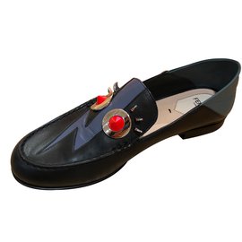 Fendi-Loafers-Black