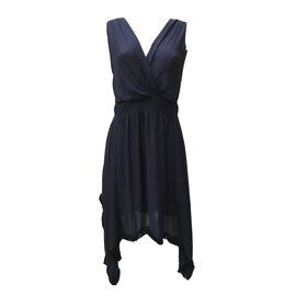 Elisabetta Franchi-Vestido-Negro