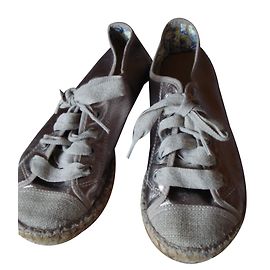 Autre Marque Lundi Bleu Espadrilles Golden